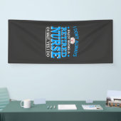 Banderoles Vie infirmière | Infirmière retraitée (Salon professionnel)