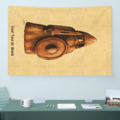 Banderoles Viking rustique (Salon professionnel)