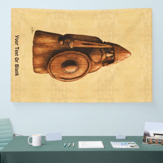 Banderoles Viking rustique (Salon professionnel)