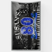 Banderoles Ville Lumières Élégant 80 ID191 (Vertical)