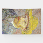 Banderoles Vincent van Gogh - Autoportrait avec Casquette de  (Horizontal)