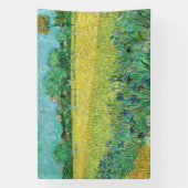 Banderoles Vincent van Gogh - Champ avec Iris près d'Arles (Verticale)