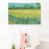 Banderoles Vincent van Gogh - Champ avec Iris près d'Arles (Insitu)