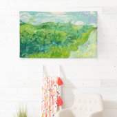 Banderoles Vincent van Gogh - Green Wheat Field, Auvers (En situation)