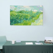 Banderoles Vincent van Gogh - Green Wheat Field, Auvers (Salon professionnel)