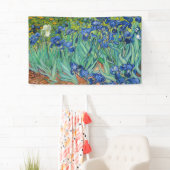 Banderoles Vincent Van Gogh - Irises (En situation)