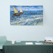 Banderoles Vincent van Gogh - La mer aux Saintes-Maries (Salon professionnel)