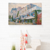 Banderoles Vincent van Gogh - Le Restaurant de la Sirène (Insitu)