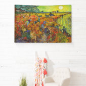 Banderoles Vincent van Gogh - Le vignoble rouge (Insitu)