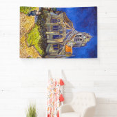 Banderoles Vincent van Gogh - L'église d'Auvers (Insitu)