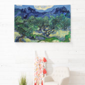 Banderoles Vincent van Gogh - Oliviers aux Alpilles (Insitu)