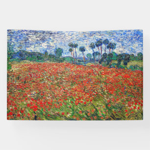 Banderoles Vincent van Gogh - Poppy Field