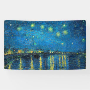 Banderoles Vincent Van Gogh Starry Night Over the Rhone