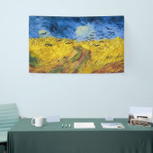 Banderoles Vincent van Gogh - Wheatfield with Crows (Salon professionnel)