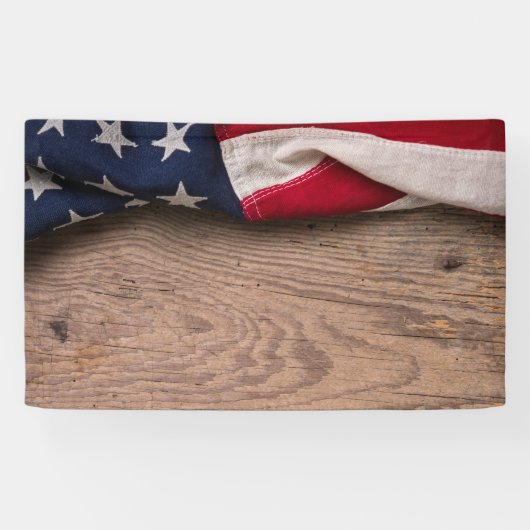 Banderoles Vintage American Flag (Horizontal)
