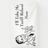 Banderoles Vintage Tariff Refund Check (Vertical)