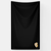 Banderoles violet, gris, brun et rose illustr Vinyl Banner (Vertical)