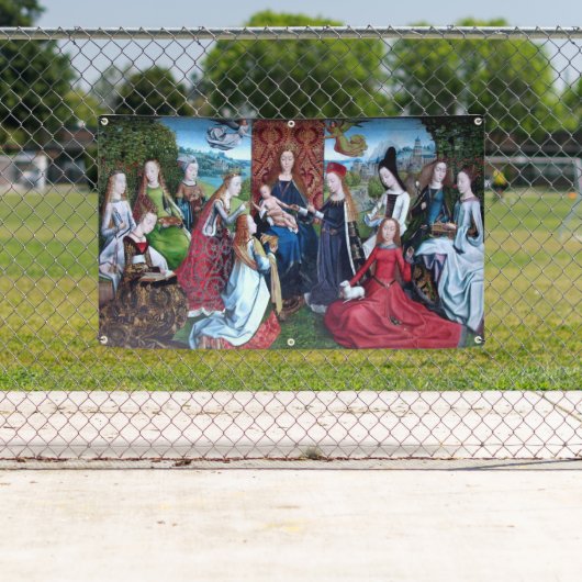 Banderoles Virgo inter Virgines (M 070) (En situation)