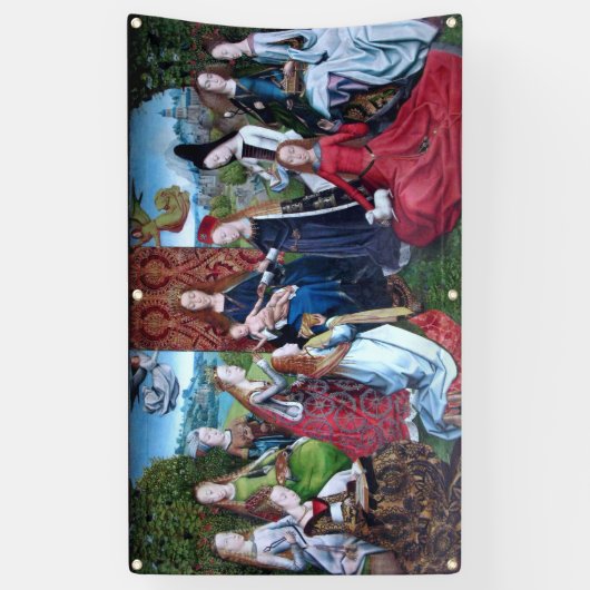 Banderoles Virgo inter Virgines (M 070) (Vertical)