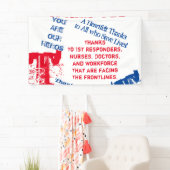 BANDEROLES VIRUS CORONA (En situation)