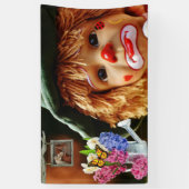 Banderoles Visage clown (Vertical)