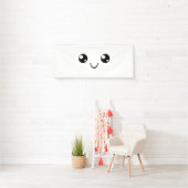 Banderoles Visage souriant (En situation)