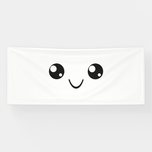 Banderoles Visage souriant (Horizontal)
