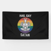 Vive Gay Satan Drôle Gothique Gothique Chèvre LGBT