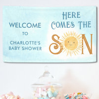 Voici L'Accueil Du Baby shower Son