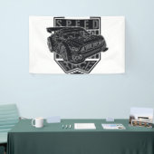 Banderoles Voiture de course _ Moteur 2 (Salon professionnel)