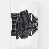 Banderoles Voiture de course _ Moteur 2 (Vertical)