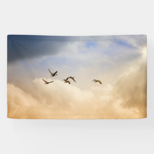Banderoles Vols d'oiseaux (Horizontal)