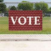 Banderoles Vote (En situation)