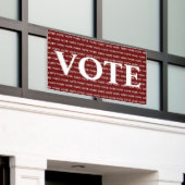 Banderoles Vote (Bâtiment extérieur)