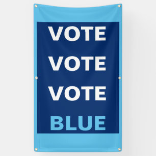 Banderoles Vote démocrate Selfie Arrière - plan Contexte