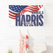 Banderoles Vote Harris Election 2024 (En situation)