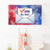 Banderoles Vote par la poste (En situation)