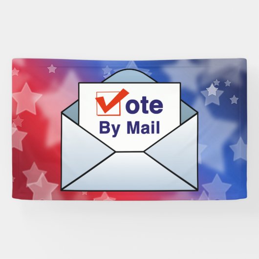 Banderoles Vote par la poste (Horizontal)