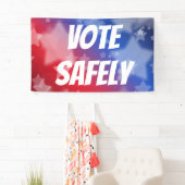 Banderoles Voter en toute sécurité (En situation)