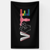 Banderoles Voter Les Droits Féministes Des Livres Interdits L (Vertical)