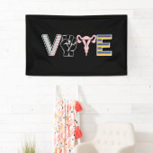 Banderoles Voter Livres Interdits Droits de reproduction BLM (En situation)