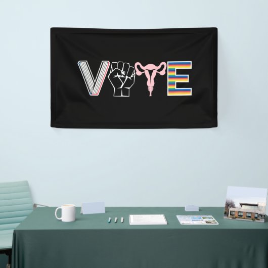 Banderoles Voter Livres Interdits Droits de reproduction BLM (Salon professionnel)