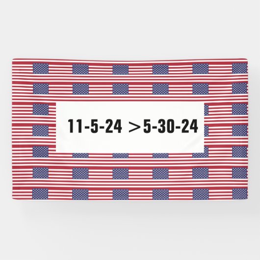 BANDEROLES VOTER TRUMP (Horizontal)
