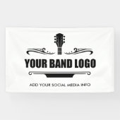 Banderoles Votre logo de bande (Horizontal)