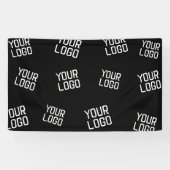 Banderoles Votre logo ou image | Modèle de recherche aléatoir (Horizontal)