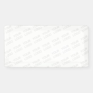 Banderoles Votre logo s'allège automatiquement et se répète