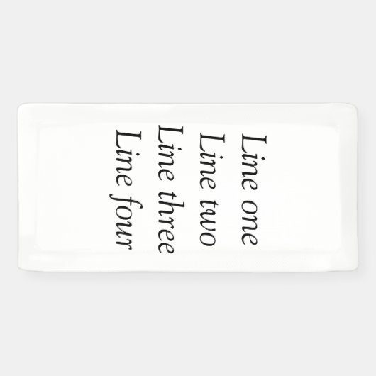 Banderoles Votre message ici ajoutez le nom de texte image mo (Horizontal)