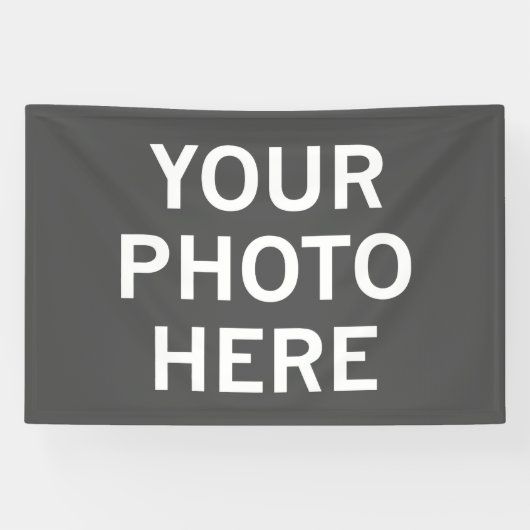 Banderoles Votre photo ici (Horizontal)