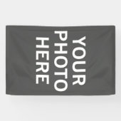 Banderoles Votre photo ici (Horizontal)