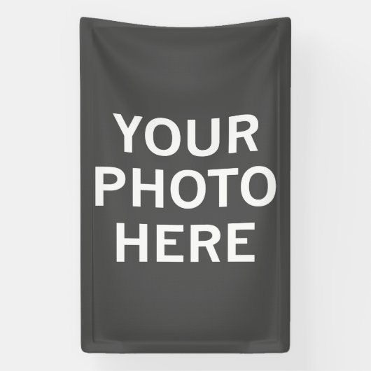 Banderoles Votre photo ici (Verticale)